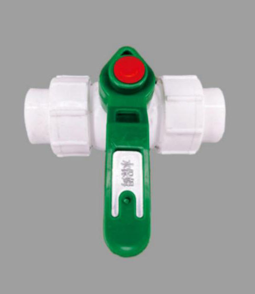 雙活接鋼芯球閥